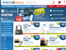 Tablet Screenshot of electrofitness.com